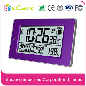 Venta caliente de la pared de <span class=keywords><strong>fondo</strong></span> de reloj controlado por radio - Product Image 1
