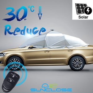 SUNCLOSE pliage voiture <span class=keywords><strong>garage</strong></span> couverture de voiture parking tour anime voiture pare-soleil - Product Image 1