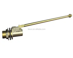 S4401B 1/2 Inch Brass Tolilet Sanitary Water Tank Brass Ball Brass Rod Plastic Ball Float Ball Valve