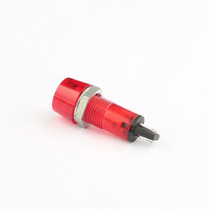 Yongxing ZD Series 7mm merah bulat lampu indikator Led