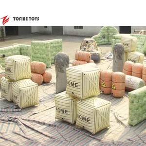 PSP oyunu için dev şişme M şekli <span class=keywords><strong>Paintball</strong></span> Bunker - Product Image 5