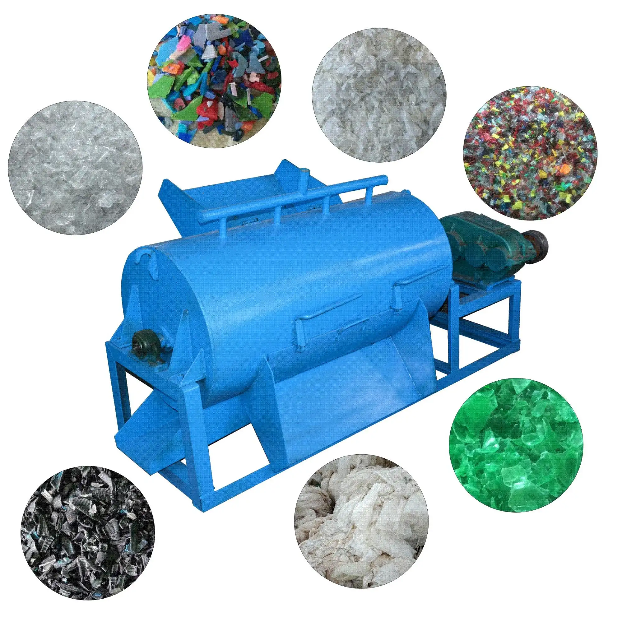 Machine à laver les déchets d'animaux de compagnie de machine recyclée en plastique de rondelle de vente chaude à vendre