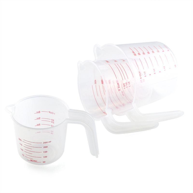 Оптовая продажа с завода, цифровой 1 литресиликон, набор пластиковых шкал, мерный стакан