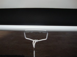 84 "(4:3) 170x127cm 100 אינץ 16:9 מט לבן עצמי נעילת ידני מקרן מסך/מסך הקרנה - Product Image 3