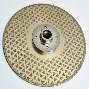 عملية ضغط ساخن مطلية بالكهرباء لقطع الرخام الماسي وشفرة قطع الرخام الممتازة - Product Image 1