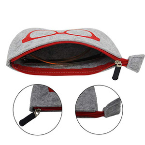 Personnalisé portable lunettes sac de luxe de qualité supérieure coton pochette de lunettes de soleil - Product Image 5
