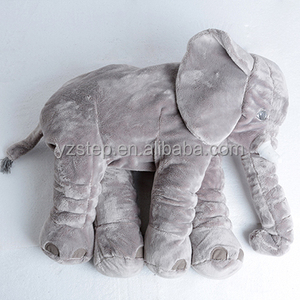 53*45 cm Gris Almohada Animal <span class=keywords><strong>de</strong></span> Peluche <span class=keywords><strong>de</strong></span> Elefante <span class=keywords><strong>de</strong></span> Peluche Juguetes Del Bebé Juguetes <span class=keywords><strong>de</strong></span> Peluche Decoración Del Hogar - Product Image 2