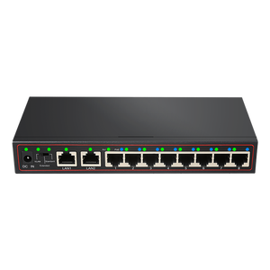 Diewu <span class=keywords><strong>10</strong></span>/100 mbps PoE mạng chuyển đổi <span class=keywords><strong>10</strong></span> cổng cho IP máy ảnh - Product Image 4