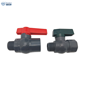 나사 유형 남성 여성 4 인치 수동 플라스틱 <span class=keywords><strong>pvc</strong></span> 볼 밸브 - Product Image 6