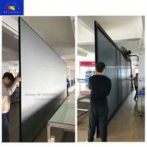 XYScreens 4K/3D Ambient light rejecting Black crystal projection projector screen for big project