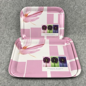 Customized Design Rectangle Coffee bar <strong>Snack</strong> Serving <strong>Tray</strong> Household Dinner <strong>Tray</strong> - Product Image 6