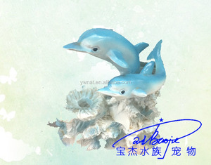 水族館アクセサリーイルカ樹脂飾る水族館樹脂飾り水槽 - Product Image 1