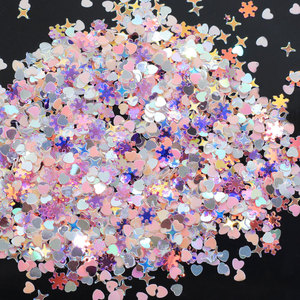 Vendita Calda Della Miscela di Arte Del Chiodo di Scintillio di Plastica Paillettes Slime Confetti <span class=keywords><strong>Decorazioni</strong></span> della Cassa Del Telefono - Product Image 3