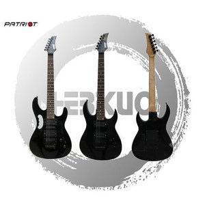 Double vague guitare électrique avec Fendered tête style - Product Image 2