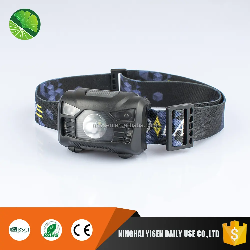 3W USB Led Powerful Rechargeable Led Head Torch