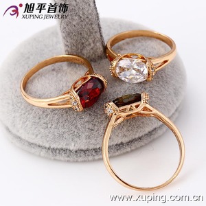 12475 de China al por mayor de <span class=keywords><strong>Xuping</strong></span> 18 K <span class=keywords><strong>oro</strong></span> chapado delicado joyería anillos de diseño para mujeres - Product Image 4