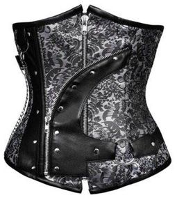 Vente chaude onenwebFour acier os plus grand crochet sous le buste corset en latex de caoutchouc - Product Image 1