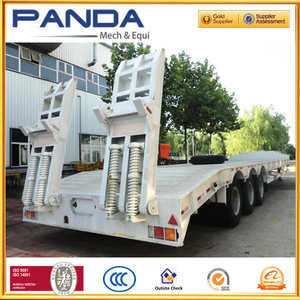 Panda <span class=keywords><strong>de</strong></span> Tres ejes 60ton capacidad <span class=keywords><strong>de</strong></span> <span class=keywords><strong>carga</strong></span> camión góndola remolque - Product Image 2