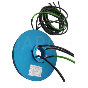 Anillos colectores eléctricos giratorios de 3 alas tipo disco para puertas giratorias, anillos colectores conductores tipo pancake - Product Image 4