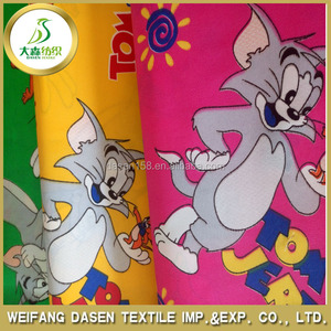 100% tessuto in poliestere <span class=keywords><strong>Garfield</strong></span> design dalla cina fabbrica tessile - Product Image 3