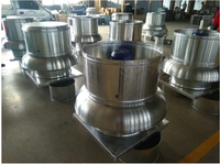 Ventilateurs d'extraction de fumée industriels en aluminium pour cheminée, haute température, pour toit