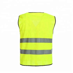 เสื้อกั๊กสะท้อนแสงสำหรับงานก่อสร้างเสื้อผ้า EN20471ความปลอดภัยสะท้อนแสงมองเห็นได้ชัดเจนได้รับการรับรอง CE จากประเทศจีน