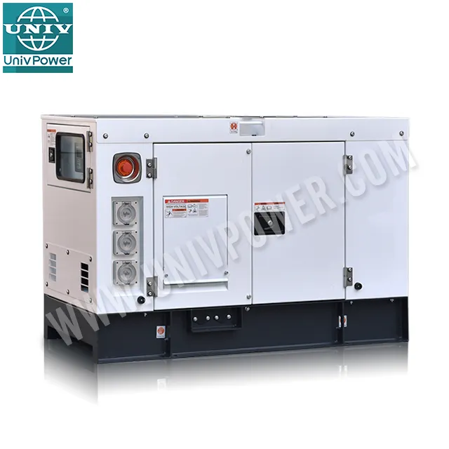 10kw Diesel Tạo Ra Thiết Lập Cách Âm Denyo Giá Máy Phát Điện