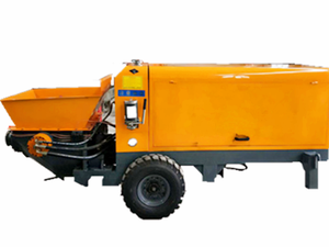 مضخة مزج الخرسانة مقطورة هيدروليكية الخرسانة المحمولة معدات الخلط الاسمنت مضخة الخرسانة - Product Image 5