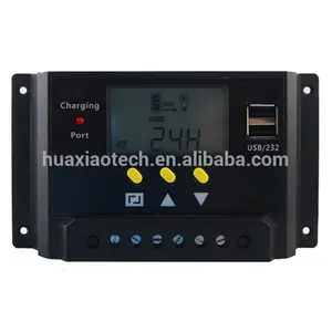 价格太阳能充电控制器 10A 20A 30A 带 LCD 显示屏 ce认证