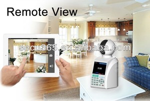 monitoreo remoto, inalámbrico de alarma y de grabación, el más reciente h. 264 cubo de red ip de la cámara - Product Image 1