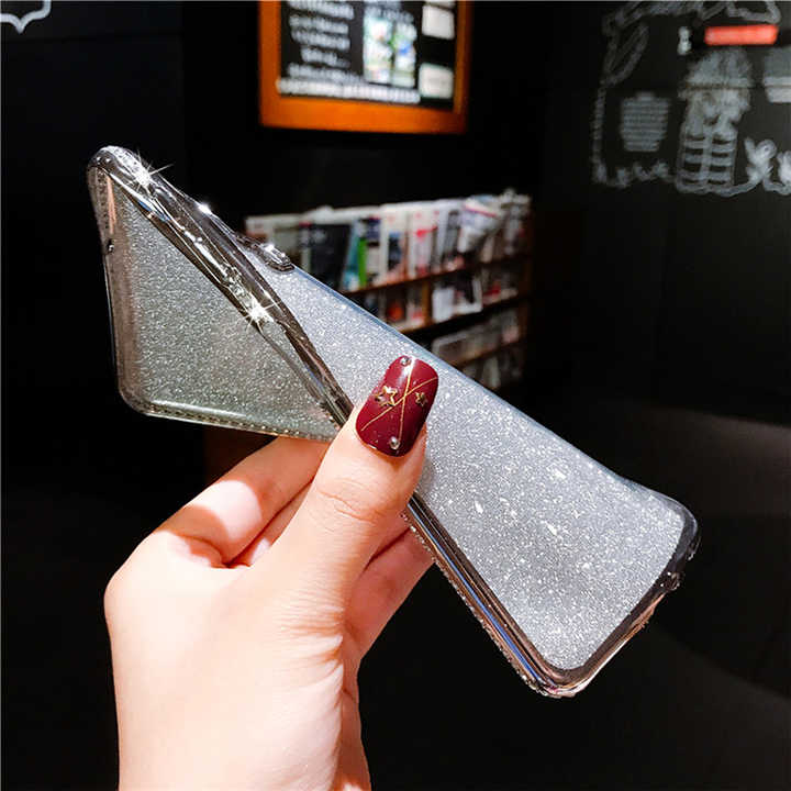 Ring Stand Luxury Soft Tpu Phone Cover Case for Samsung A10 A20 A30 A40 A50 A60 A70