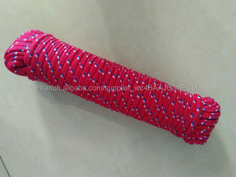 3/8 ''x100' tressé corde Poly