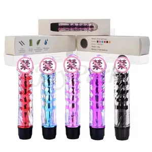 Godes vibrateurs vibrants pour femmes, avec petite tête lumineuse, pénis électrique, 12V, vente en gros, nouveauté