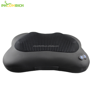 Masajeador De Almohada Shiatsu multiusos con calor para cuello, hombros, parte superior e inferior de la espalda, piernas, pies, oreiller de voyage, masajeador Lumbar