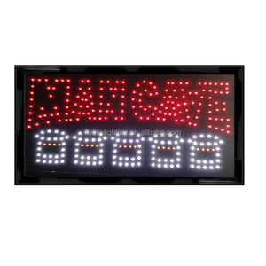Letrero LED ATM Blanco Cálido para Hotel, Negocio, Tablero Electrónico Iluminado con Dos Modos de Visualización, 1.5m de Longitud, Protección IP20, AC 110V - Product Image 5