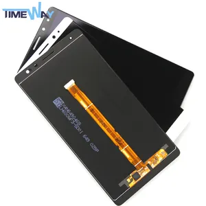 original new for Huawei Mate 8 with frame lcd screen ,For Huawei Mate 8 mobile phone spare parts assemble