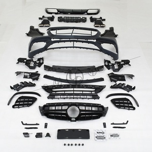 Kits de carrosserie <span class=keywords><strong>E</strong></span> Class W213 E300 E400 Facelift pour E63 style Car Body Kits Pare-chocs avant Grille Diffuseur Matériel PP - Product Image 2