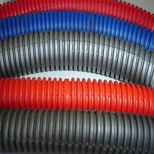 Flexible Plastic Corrugated Tube Split Loom Tubing