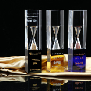 クリスタルトロフィーファッションデザイン砂時計装飾用 - Product Image 3