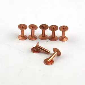 Solid Copper Rivet and Washer