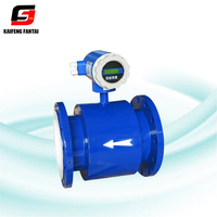 Sensor de caudalímetro electromagnético Sensores de flujo Medidor de flujo electromagnético de aguas residuales digital magnético Oem