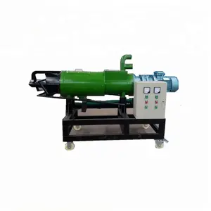 Good quality automatic poultry waste dewatering machine/chicken manure dryer/cow dung dewatering