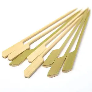 15センチメートルEco-friendly Bamboo Paddle Skewer/Bamboo Golf Pick/Bamboo Knife Pick