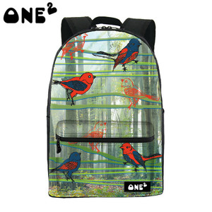 2016ONE2 Diseño Vendedores calientes Olympic series voleibol deportes tela colorida mochila niños niñas adolescentes - Product Image 6