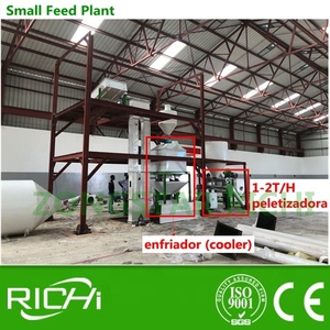 Línea de producción de pellets de alimentación animal RICHI Factory 1-2ton/H - Product Image 6