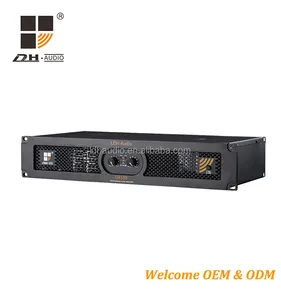 Amplificateur de puissance Pa audio 2 canaux pour les concerts standard à l'intérieur