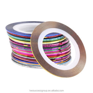 Vente en gros de rouleaux d'adhésifs Nail Art StickerTips Décoration Nail Striping Tape Line - Product Image 6