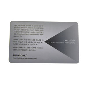 저렴한 맞춤형 인쇄 <span class=keywords><strong>RFID</strong></span> 차단 카드 신용 카드 슬리브 - Product Image 3