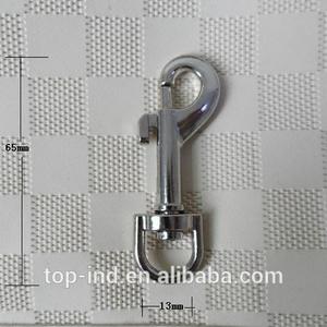 nickel single swivel pet zinc alloy snap <span class=keywords><strong>hook</strong></span> - Product Image 1