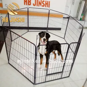 8 Panel Kandang Anjing Playpen Kandang Anak Anjing Kandang Latihan Kandang Pagar Kelinci Kandang Kelinci